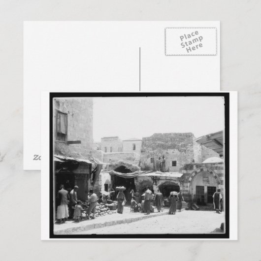 Damascus Gate Briefkaart (Voorkant / Achterkant)