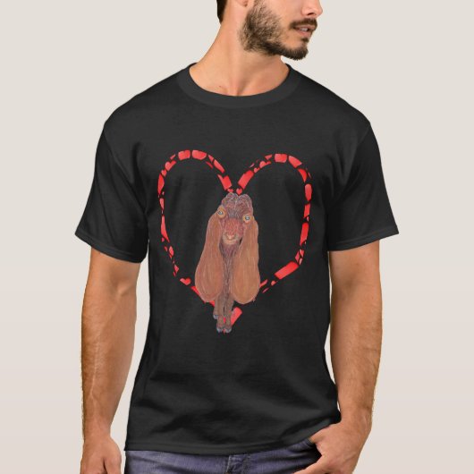 DAMASCUS GOAT HEART T-SHIRT (Voorkant)