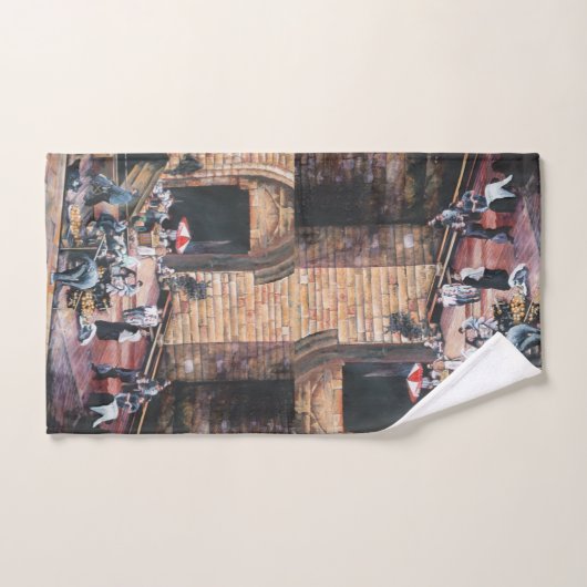 Damascus Golden Gate, Old Jerusalem Bad Handdoek (Handdoek)