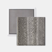 Damascus Steel Magneet (Voorkant / Achterkant)