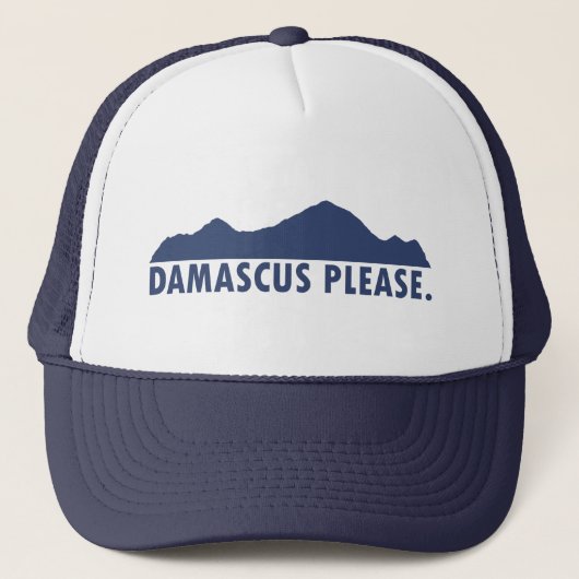 Damascus Virginia alsjeblieft Trucker Pet (Voorkant)