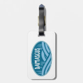 Damascus Virginia buitenshuis Bagagelabel (Achterkant verticaal)