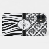 Damascus Zebra Stripes Case-Mate iPhone Case (Achterkant (horizontaal))