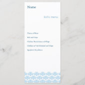 Damaseenvoud Menu Blauwe gebeurtenis 2 (Achterkant)