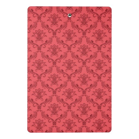 Damasflorpatroon Mini Klembord (Achterkant)