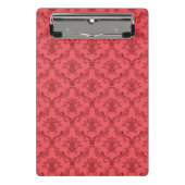 Damasflorpatroon Mini Klembord (Voorkant)