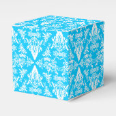 Damask 04 Lt Bleu-Blanc-Carré Ballotins (Verso)