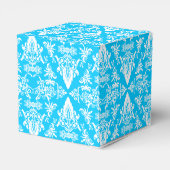 Damask 04 Lt Bleu-Blanc-Carré Ballotins (Arrière)