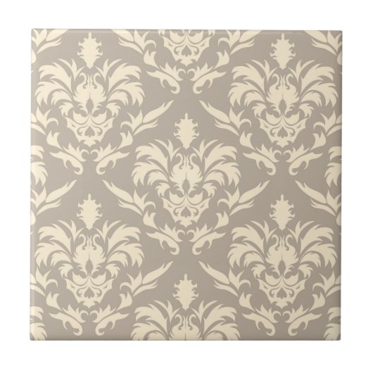 Damask 2 tegeltje (Voorkant)