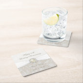 Damask 30th Wedding Jubileum Onderzetter (Insitu)