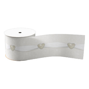 Damask 30th Wedding Jubileum Ribbon Grosgrain Lint