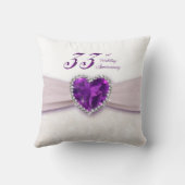 Damask 33rd Wedding Jubileum Sierkussen (Achterkant)