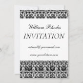 damask 3, Invitation personnelle (Devant)