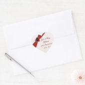 Damask 40th Wedding Jubileum Sticker (Envelop)