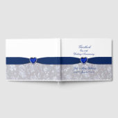Damask 45e anniversaire de Mariage livre d'or (Complet)