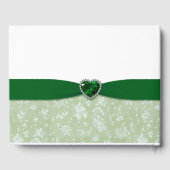 Damask 55e anniversaire Mariage livre d'or (Verso)