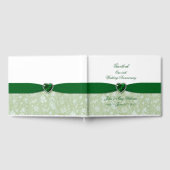 Damask 55th Wedding Jubileum Guestbook Gastenboek (Volledig)