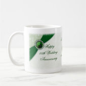 Damask 55th Wedding Jubileum Mok (Links)