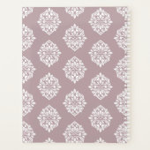 Damask Ambience Toscane Bord Roze 2026 Planner (Achterkant)