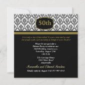 Damask Any Age Invitation (Devant)