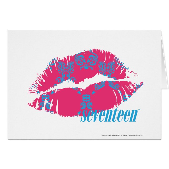 Damask Aqua-Magenta (Voorkant Horizontaal)