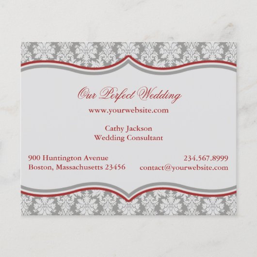 Damask Banner Flyer (Voorkant)