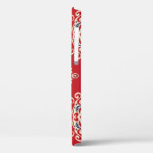 Damask : Bloei naadloos patroon. Case-Mate iPhone Case (Achterkant / Links)