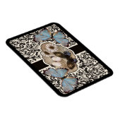 Damask & Blue Magneet (Rechterzijde)