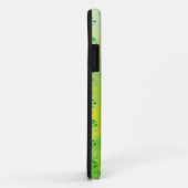 Damask Blue Yellow Green Pattern Case-Mate iPhone Case (Achterkant/rechts)