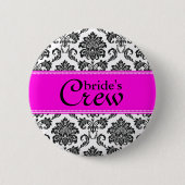 Damask Bride's Crew Button (Voorkant)