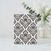 Damask Briefkaart (Staand voorkant)