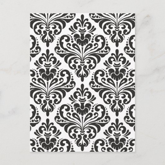 Damask Briefkaart (Voorkant)