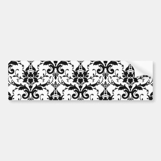 Damask Bumpersticker (Voorkant)