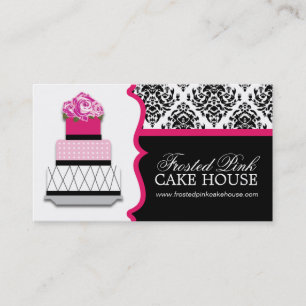 Damask Cake Bakery Visitekaartjes