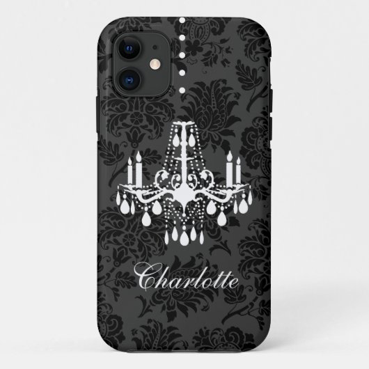 Damask Chandelier iPhone 5 Hoesje-Mate ID Case-Mate iPhone Case (Achterkant)