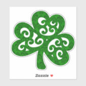 Damask Clover Sticker (Vel)