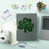 Damask Clover Sticker (iPad Cover)