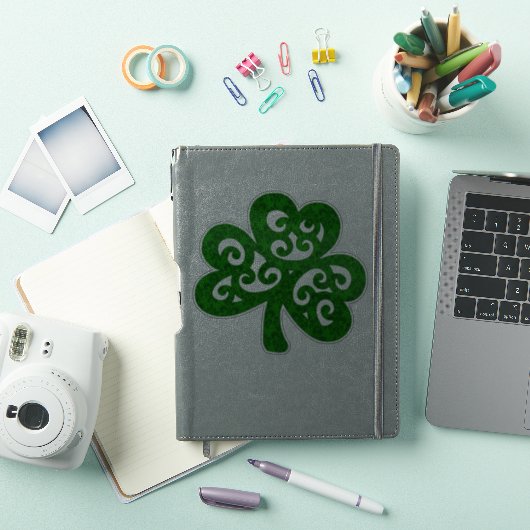 Damask Clover Sticker (iPad Cover)