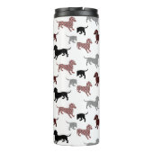 Damask Dachshunds Thermosbeker (Achterkant)