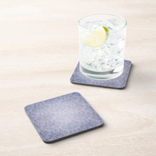Damask denim blue Kangaroo Paws set van 6 onderzet Onderzetter