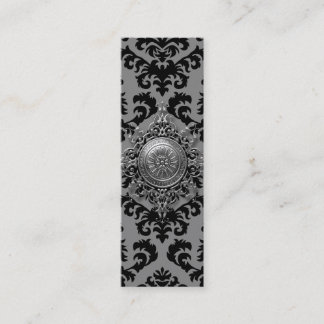 Damask Design, Filigree Medallion Mini Visitekaartje