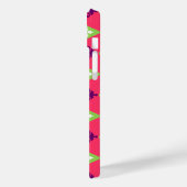 Damask Diamond Stripe Case-Mate iPhone Case (Achterkant / Links)