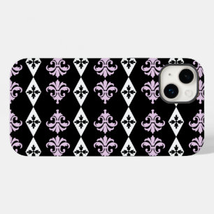 Damask Diamond Stripe Case-Mate iPhone 14 Plus Hoesje