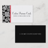 Damask Dot Visitekaartje (Voorkant / Achterkant)