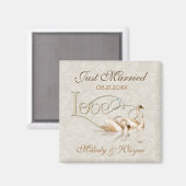 Damask Elegance Magneet (Voorkant / Achterkant)