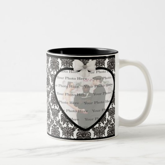 Damask Elegance Mariage Mug (Droit)