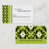 Damask Elegance Visitekaartje (Voorkant / Achterkant)