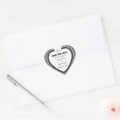 Damask Elegance Wedding Enregistrer Les Stickers D (Enveloppe)