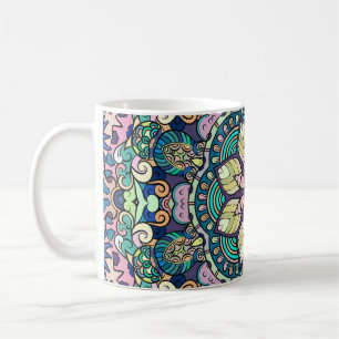 Damask: Elegant naadloos patroon Koffiemok