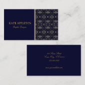Damask Elegant Visitekaartje (Voorkant / Achterkant)